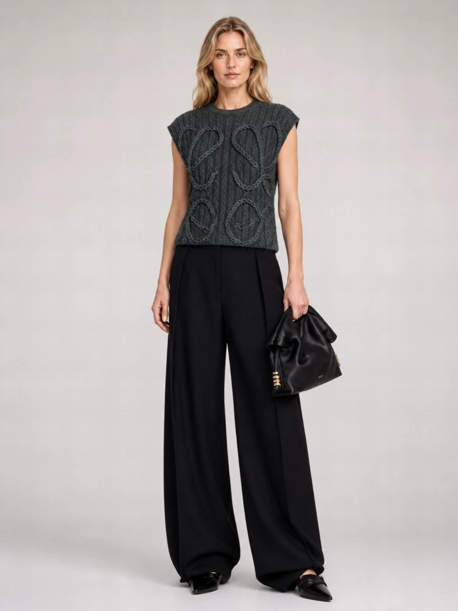 Loewe Oversized Wool Vest