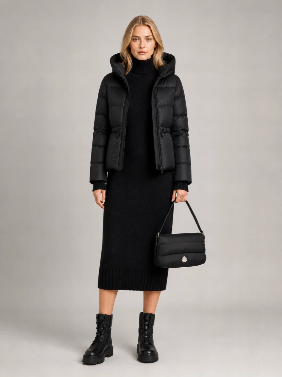 Canada Goose Down Quilted Hooded Puffer Jacket