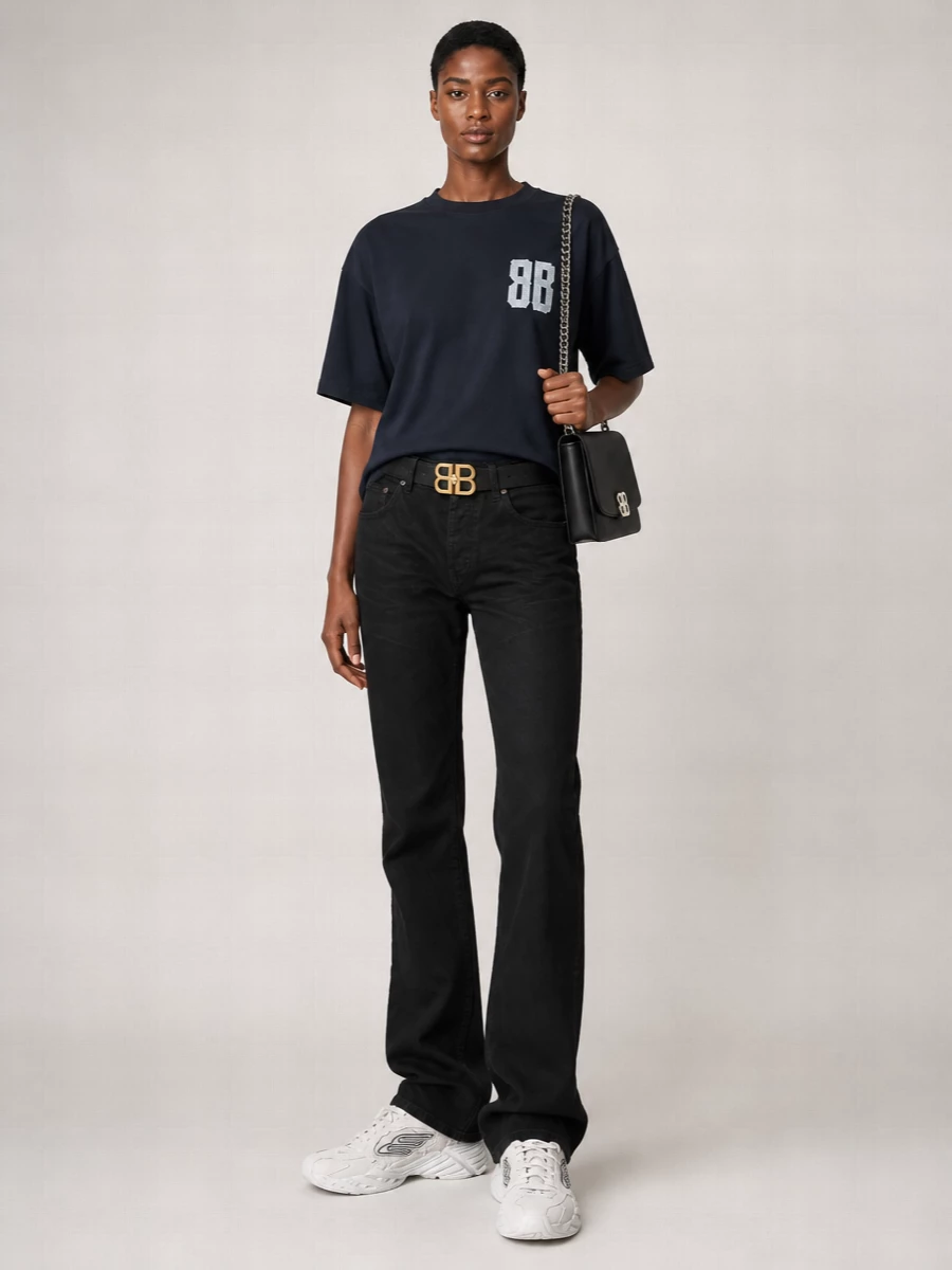 Balenciaga logo print short-sleeve t-shirt