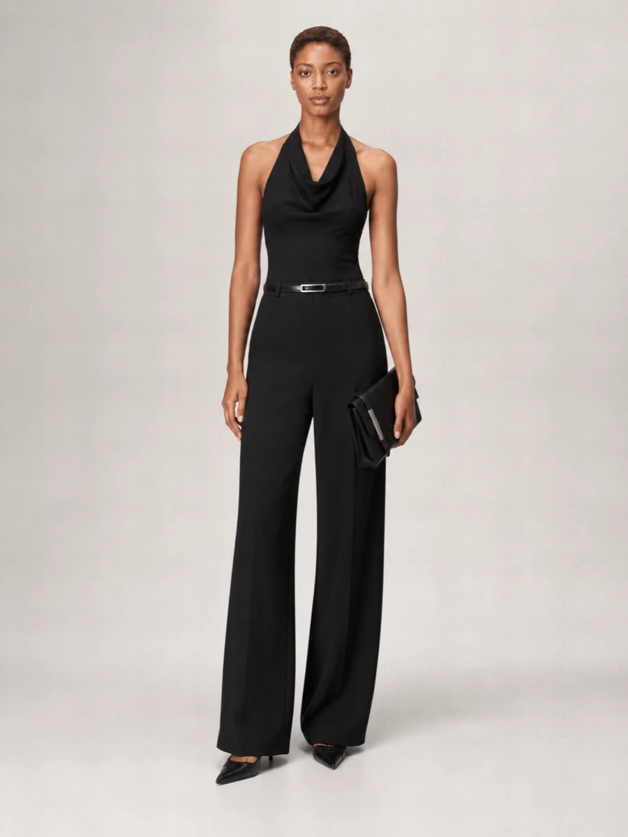 Sportmax Sleeveless Draped Bodysuit