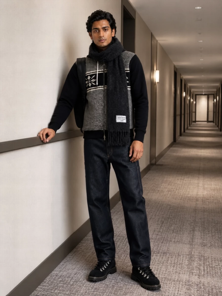 Junya watanabe hoodie carpenter jeans boots