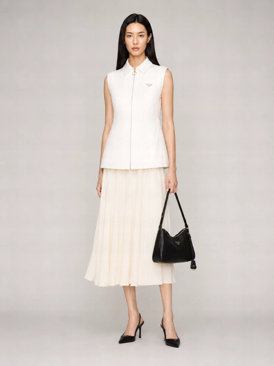 Prada cotton polo dress