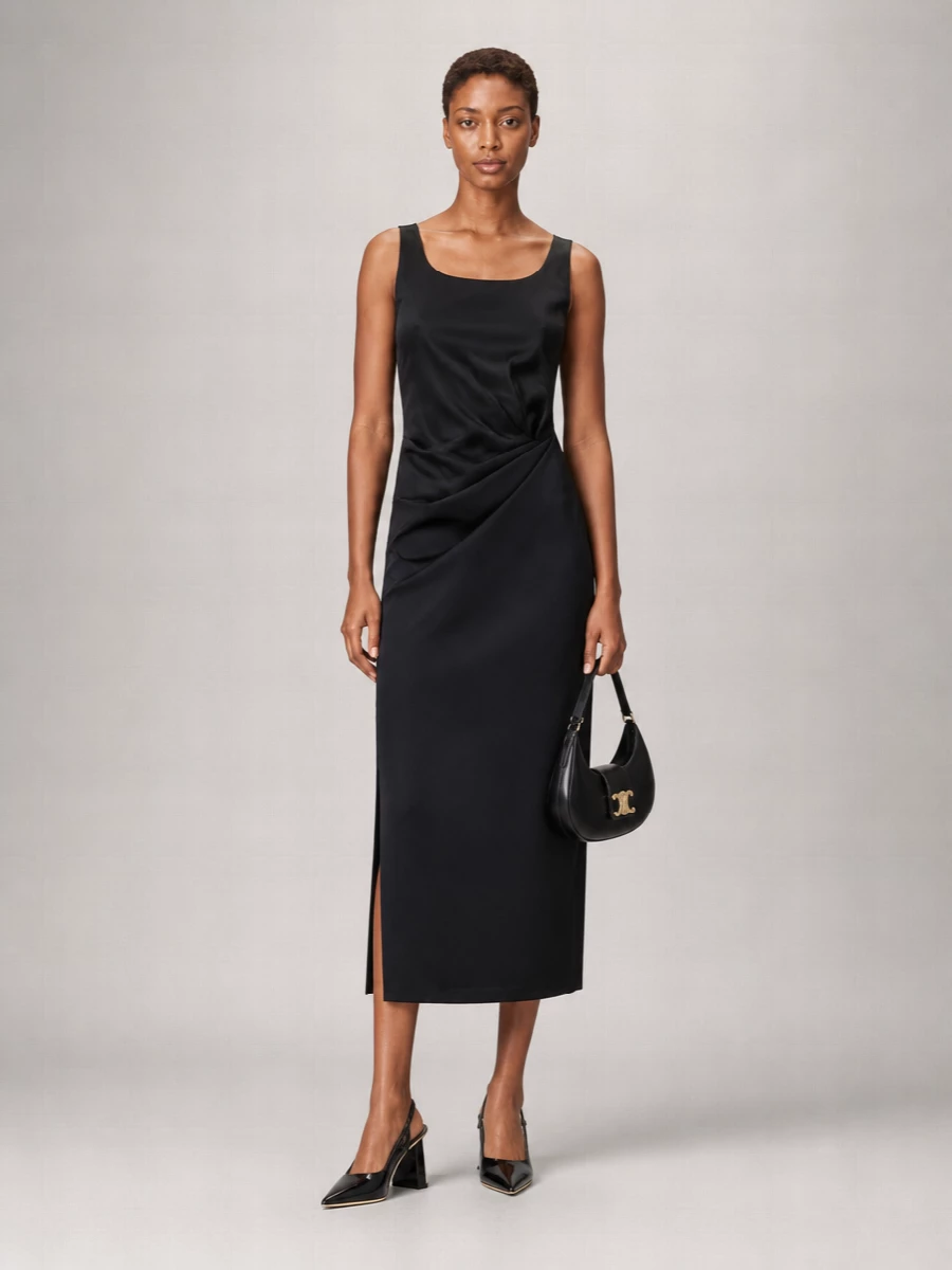 Celine Calfskin Medium Shoulder Bag