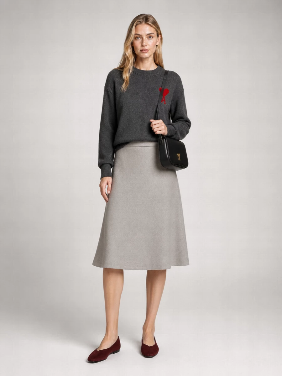 Ami Paris wool crewneck jumper