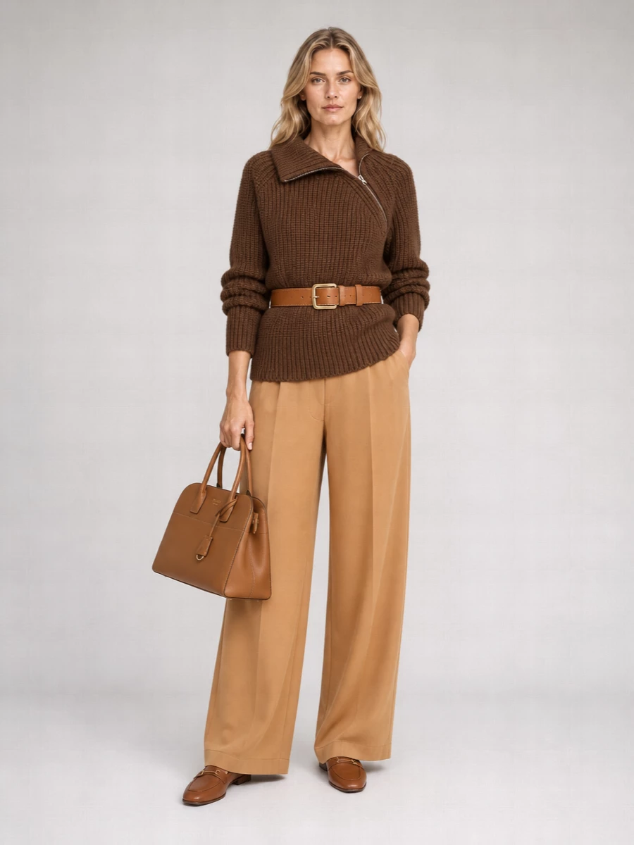 Dries Van Noten Cotton Wide-Leg Trousers