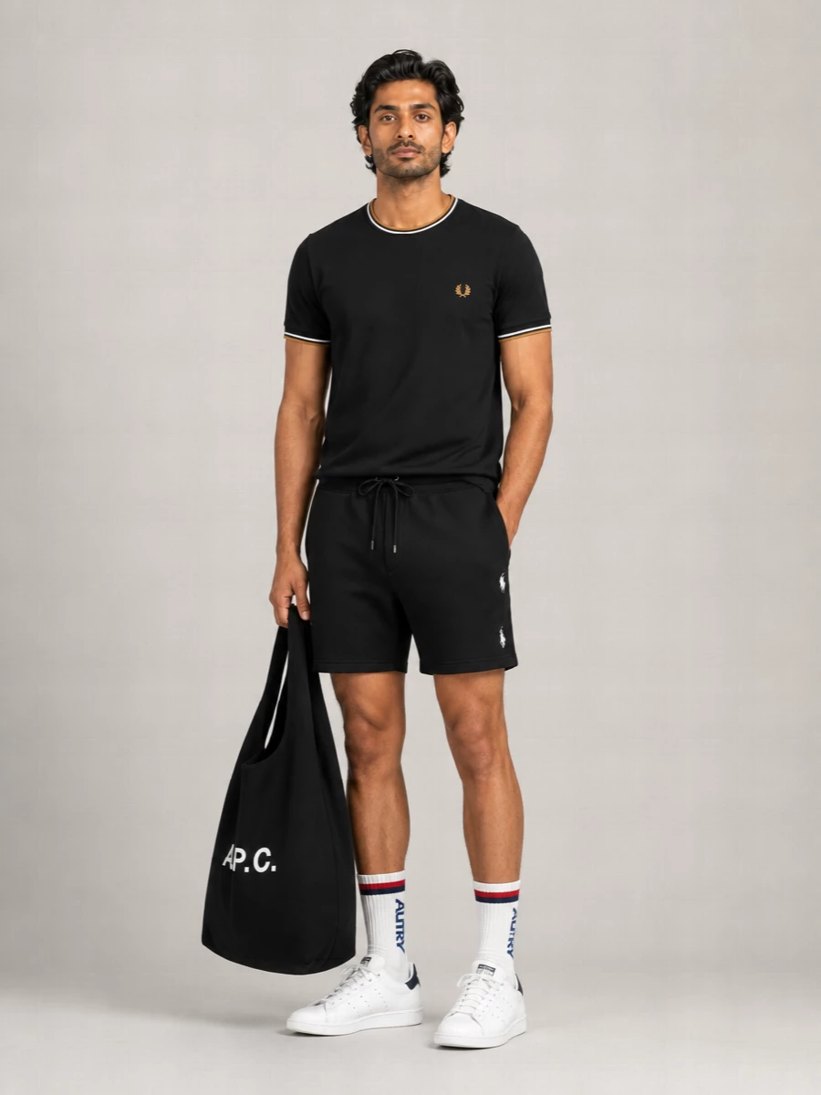 Fred Perry Logo-Print T-Shirt