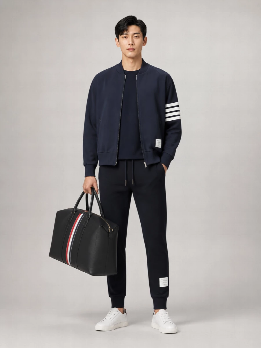Thom Browne Viscose Bomber Jacket