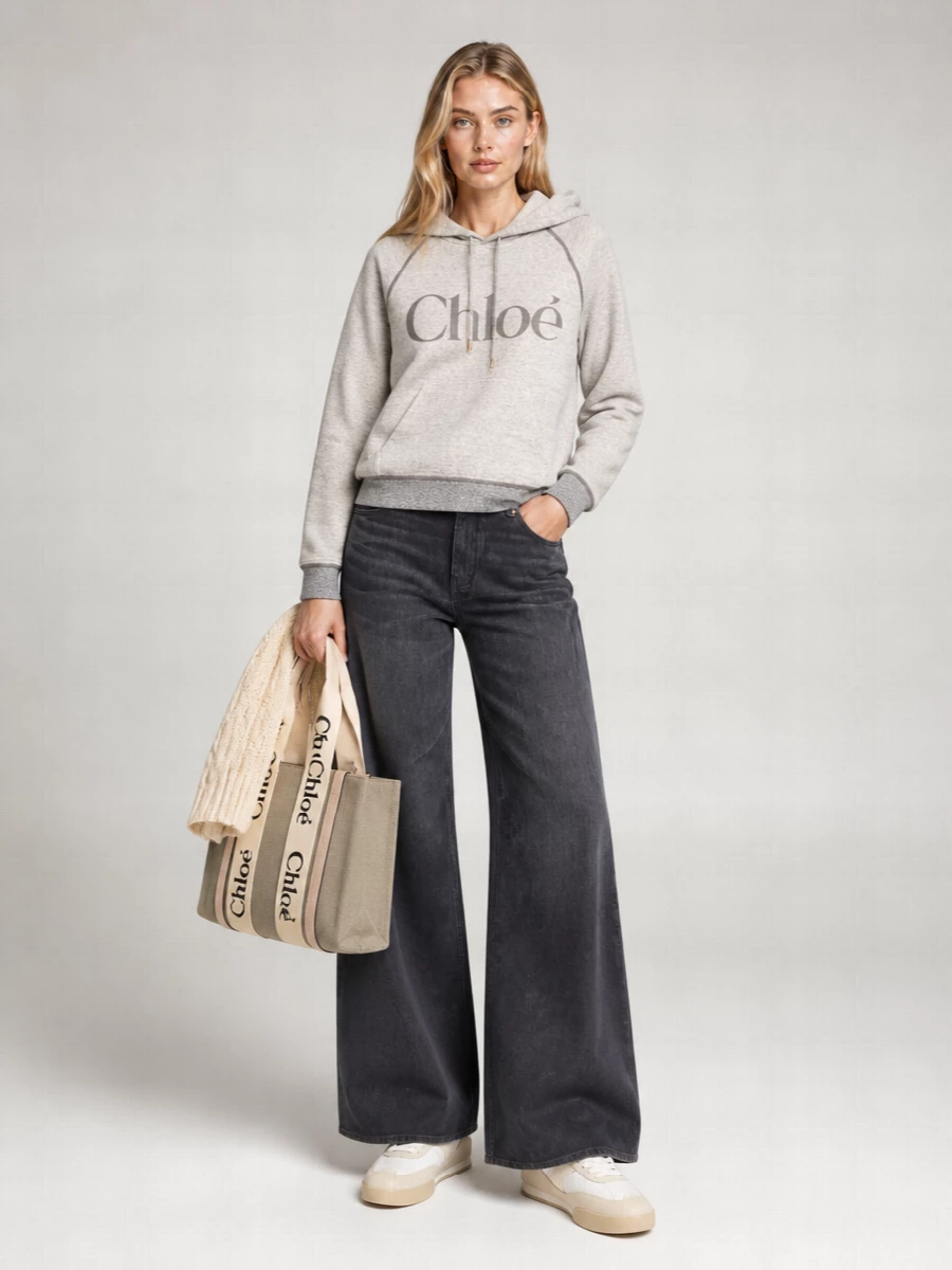 Chloé Oversized Logo Hoodie