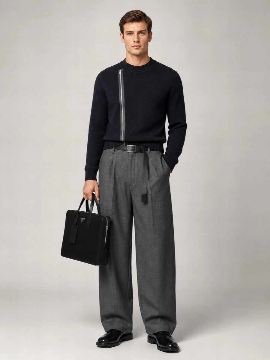 Sacai Wide-Leg Trousers