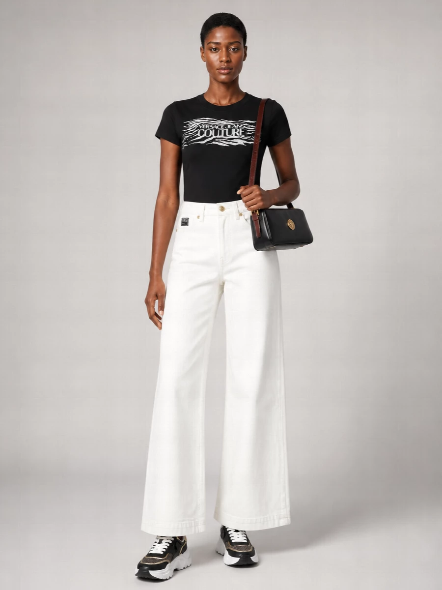 Versace Jeans Couture Logo Print T-Shirt