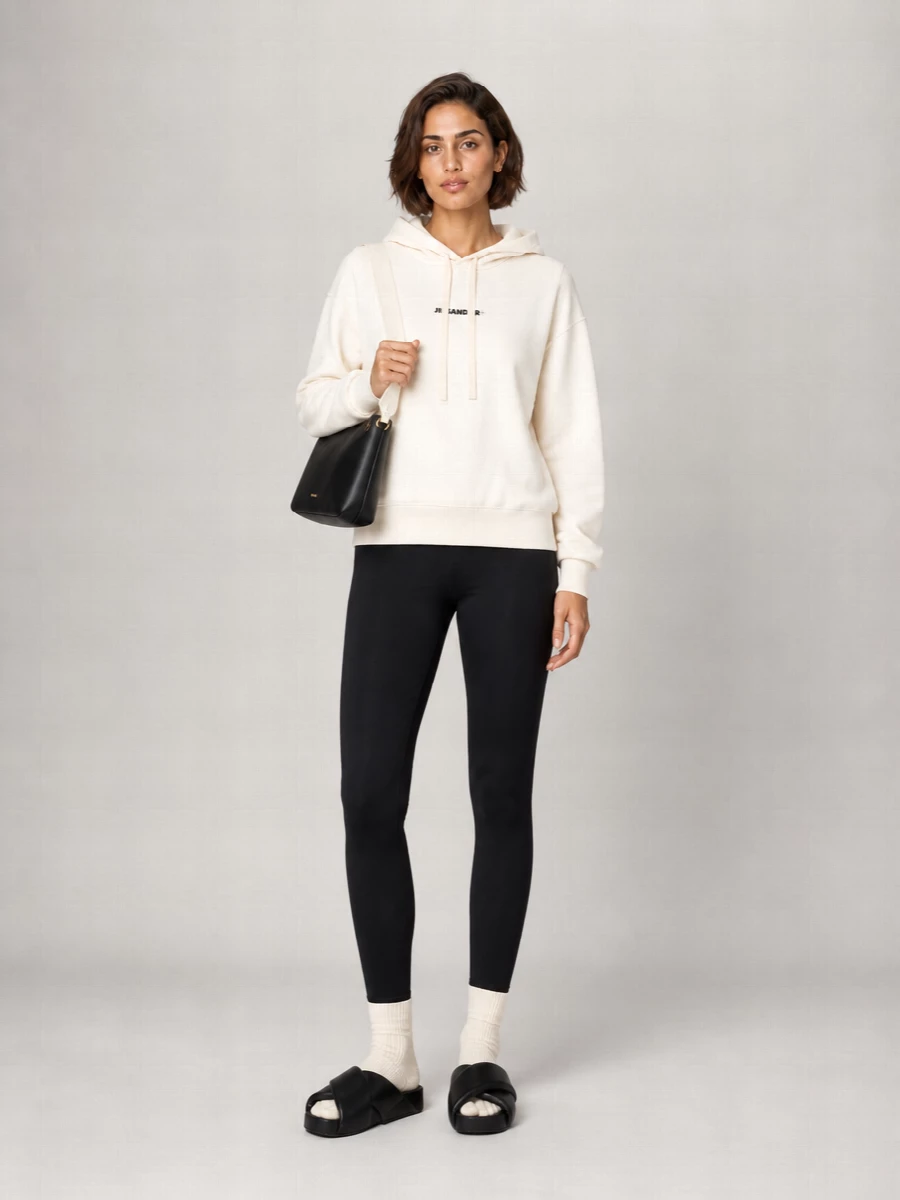 Jil Sander Na Shearling Shoulder Bag