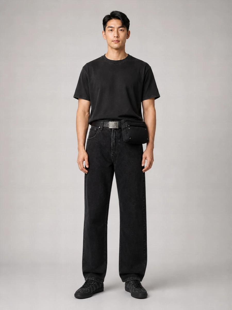 Entire Studios Denim Straight-Leg Jeans