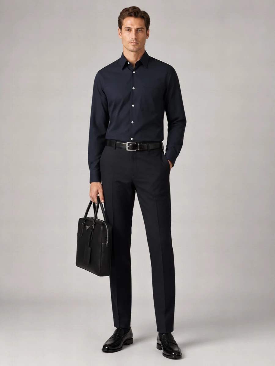 Marni Wool Straight-Leg Tailored Trousers