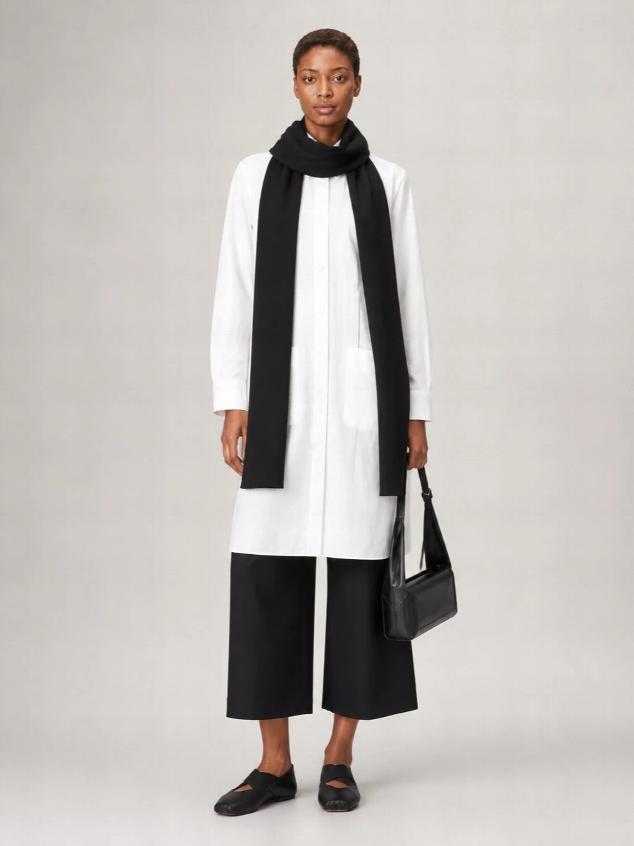 Comme Des Garçons Wool Wide-Leg Trousers