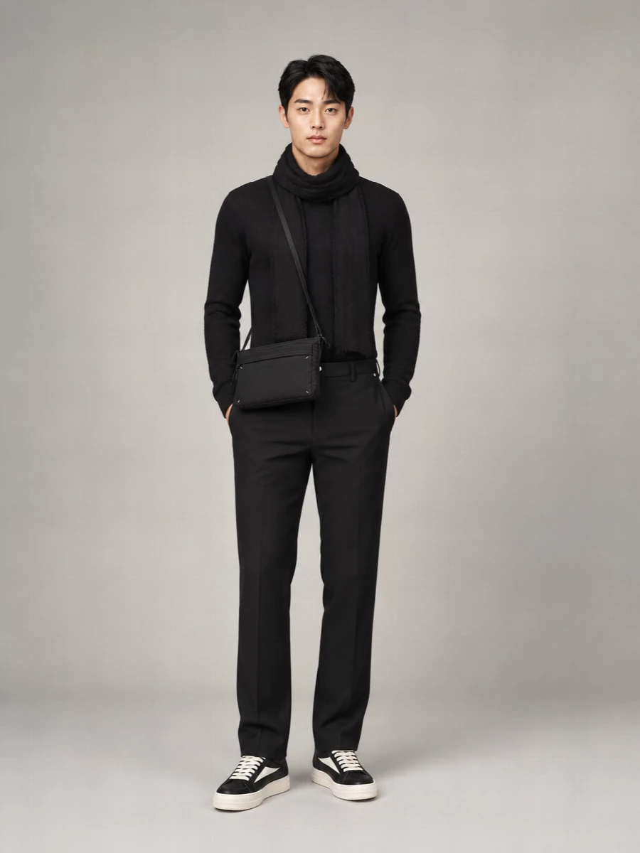 Rick Owens Ribbed Wool Crewneck Jumper