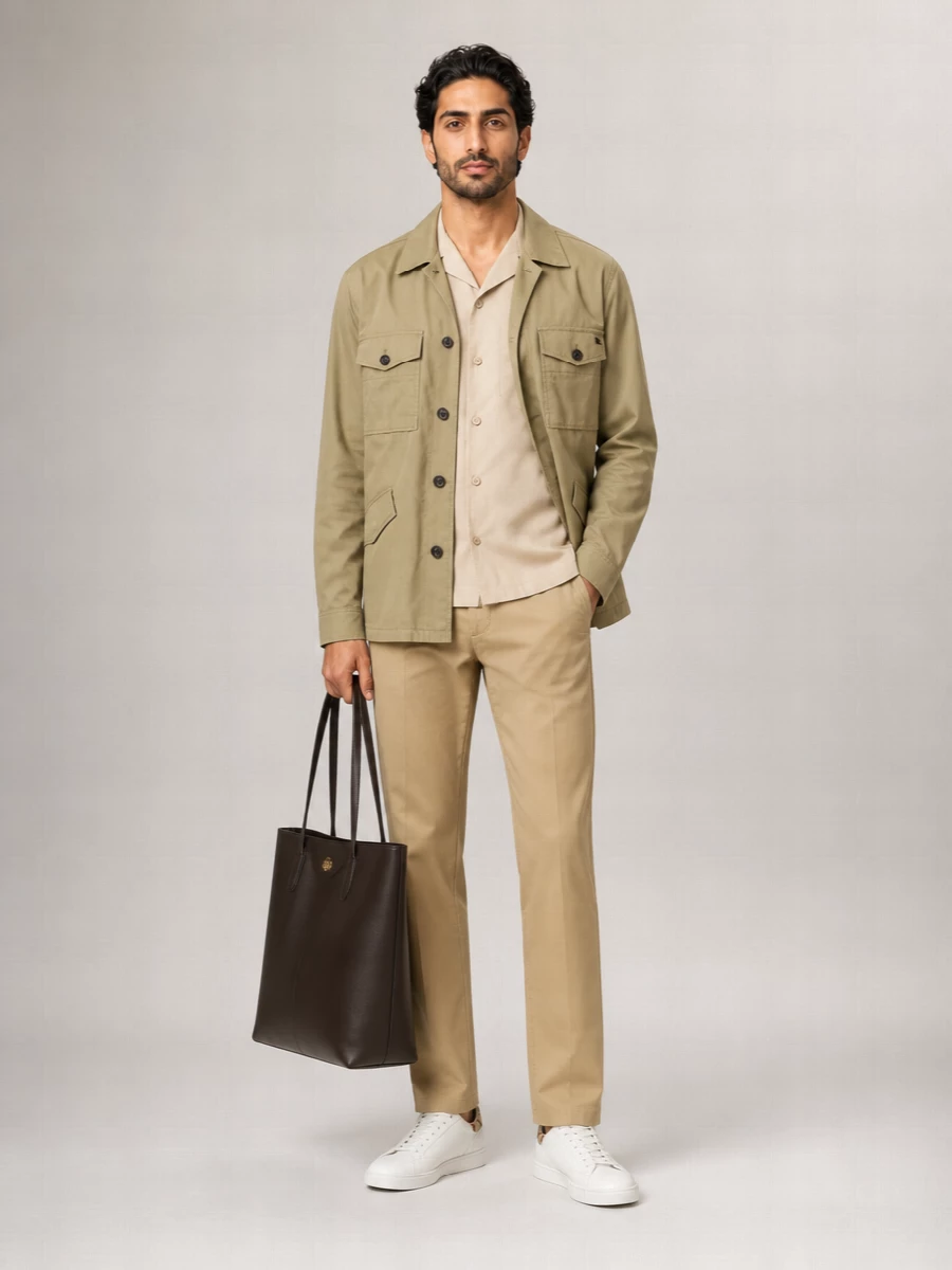 Burberry Cotton Single-Breasted Coat