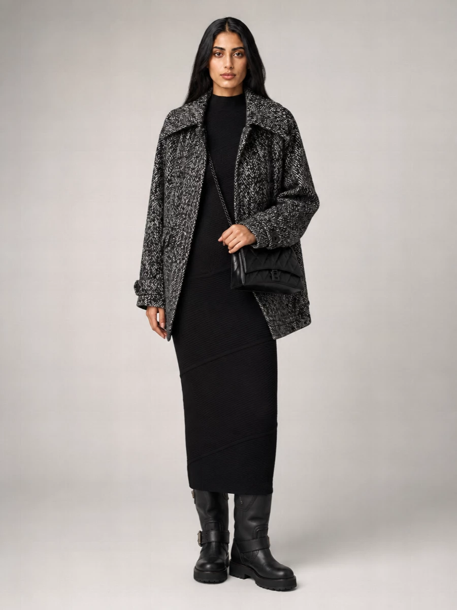 Balenciaga wool oversized coat