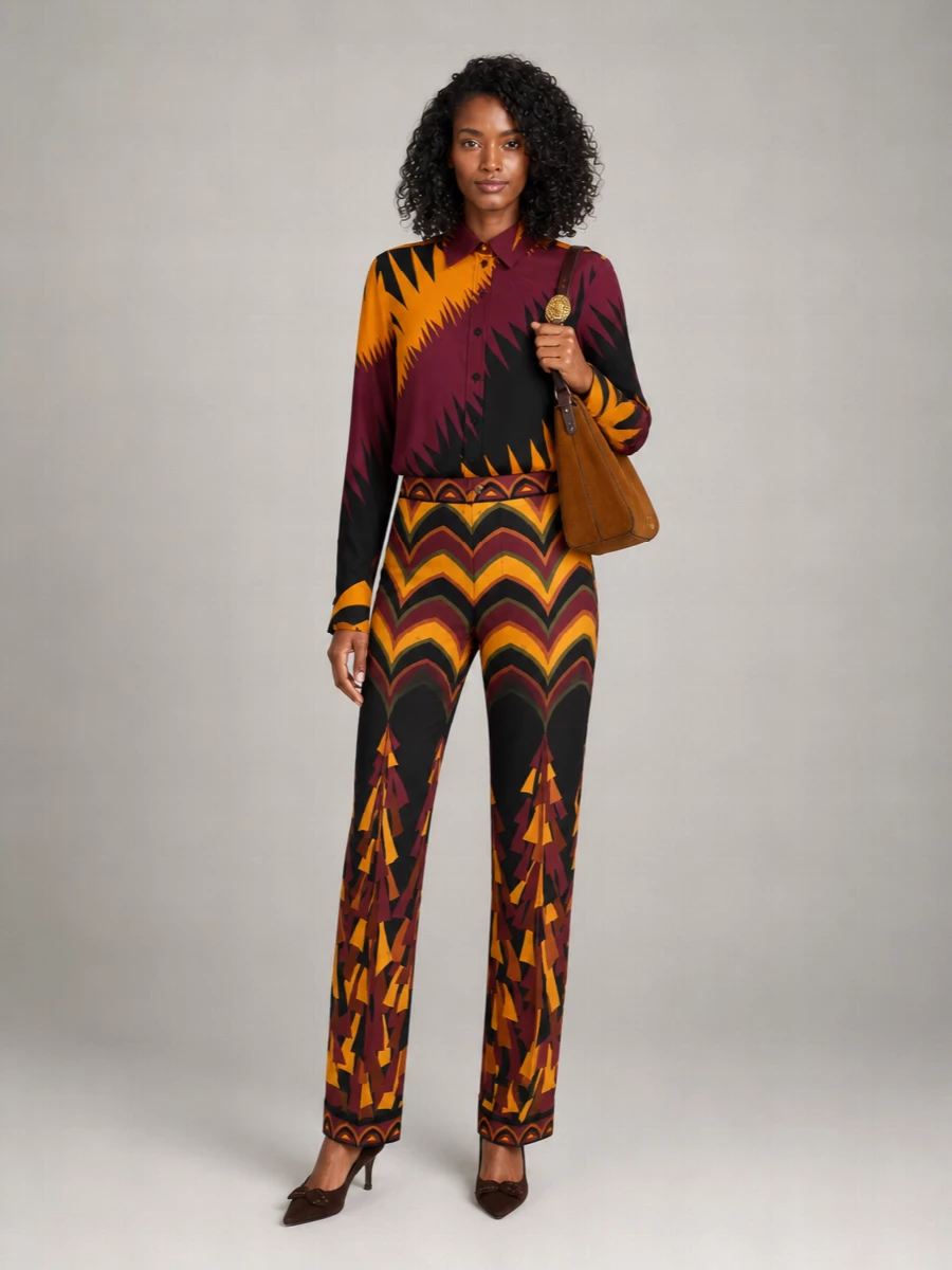 Pucci Silk Printed Scarf