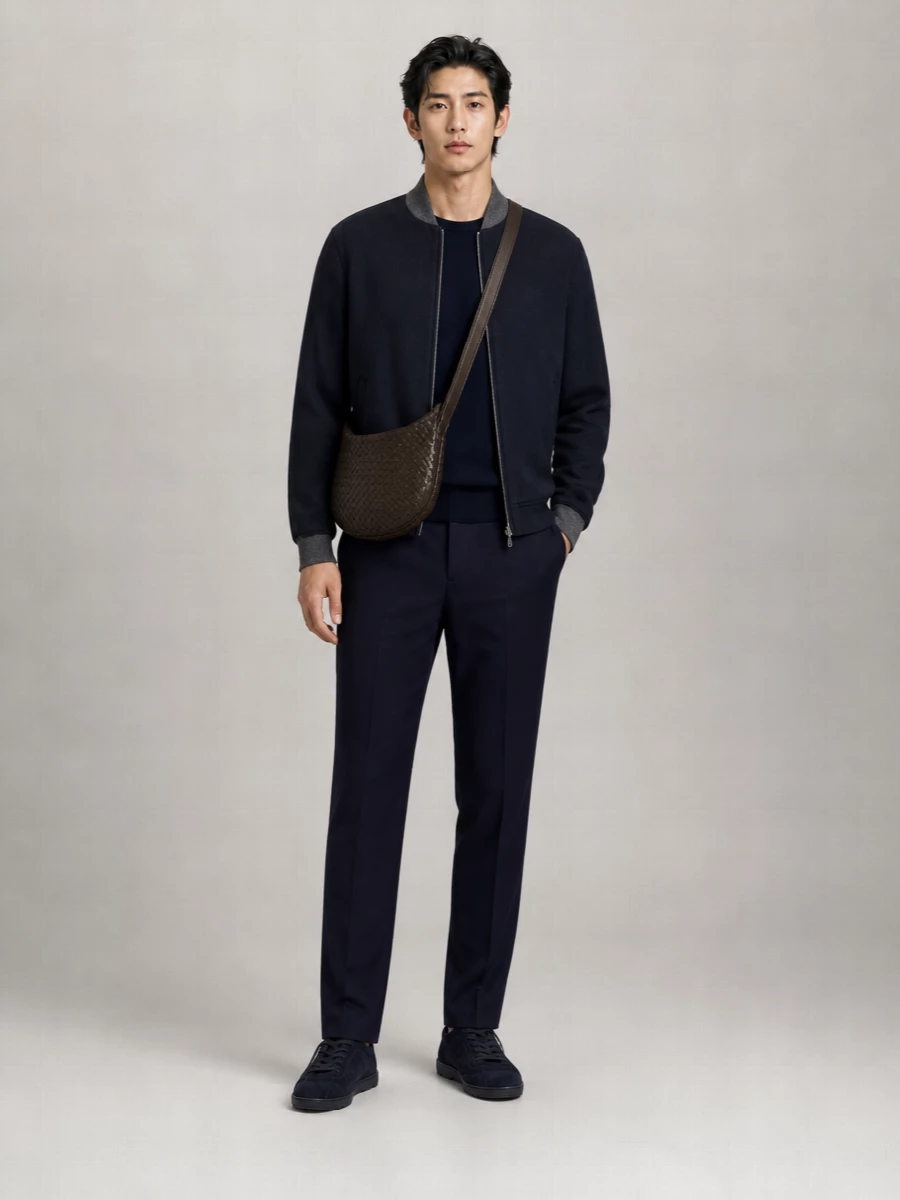 Brunello Cucinelli Cashmere Bomber Jacket