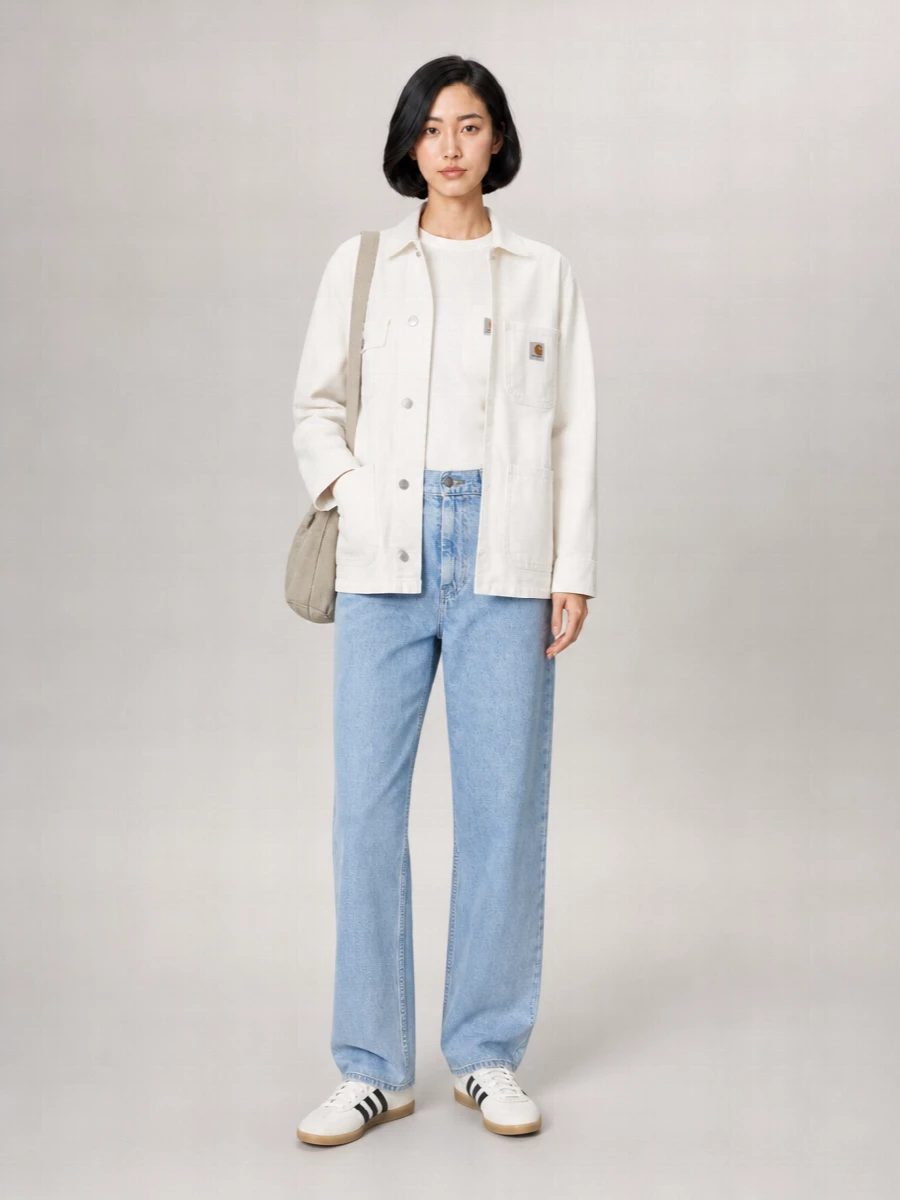 Carhartt Wip Cotton Single-Breasted Coat