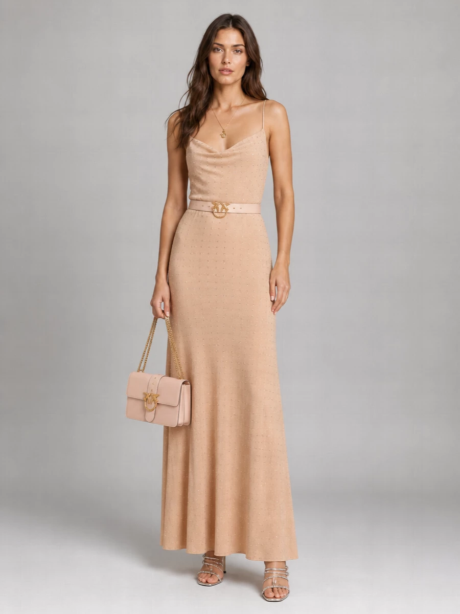Pinko Printed Maxi Dress