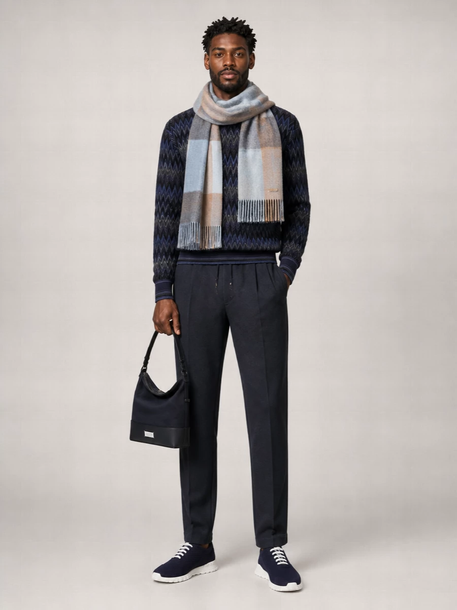 Missoni Wool Zigzag Pattern Jumper