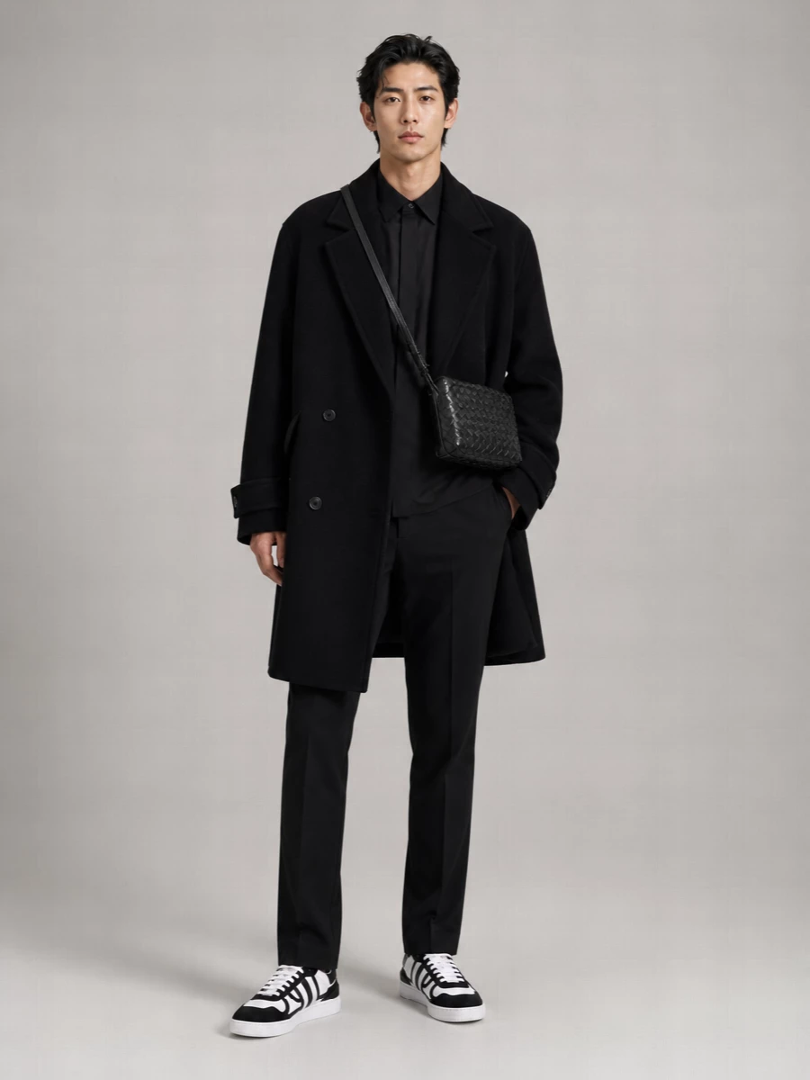 Lanvin virgin wool double-breasted coat