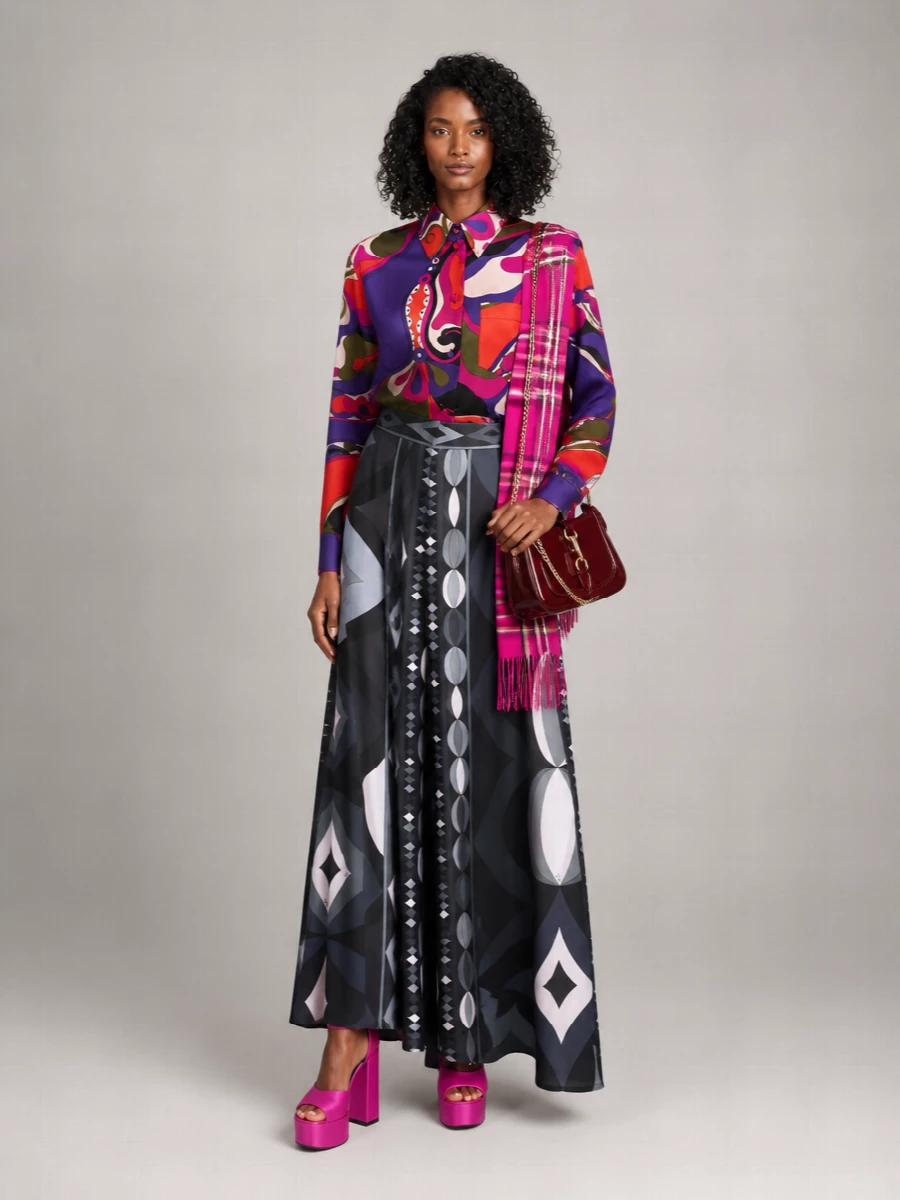 Pucci Silk Printed Shirt