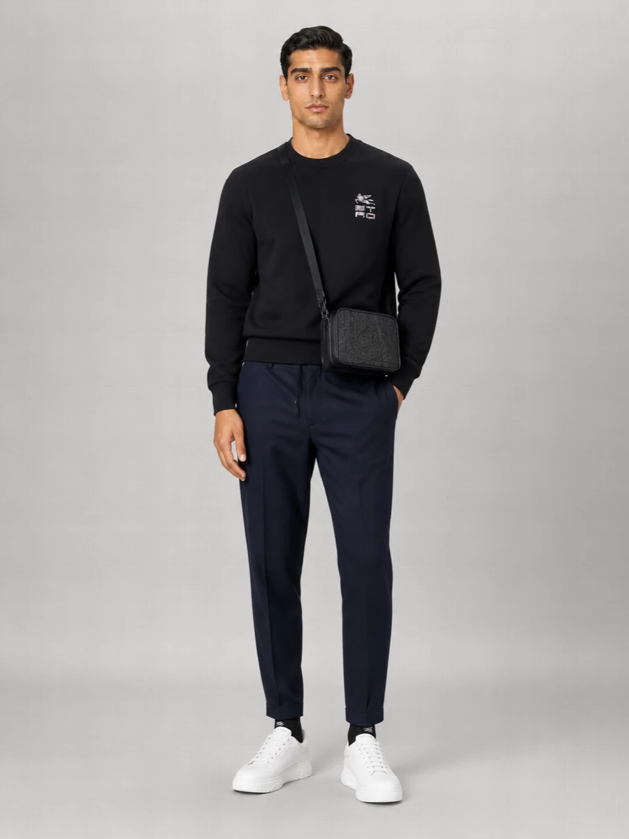 Etro Logo Embroidered Sweatshirt