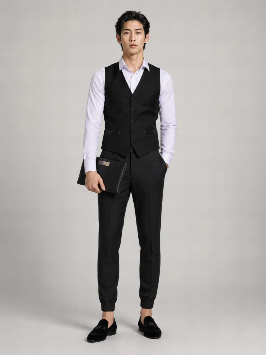 Dolce&Gabbana Wool Single Breasted Waistcoat