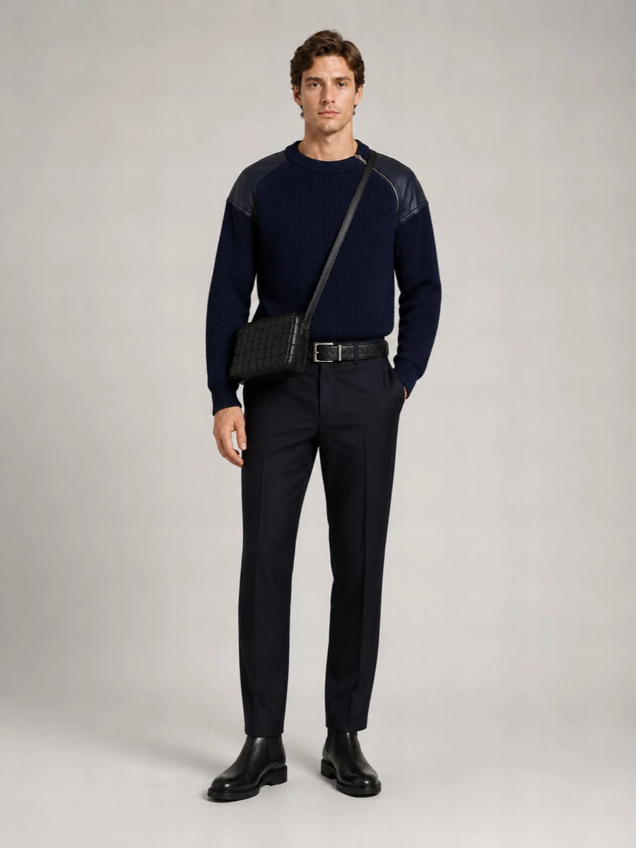 Bottega Veneta Leather Belt