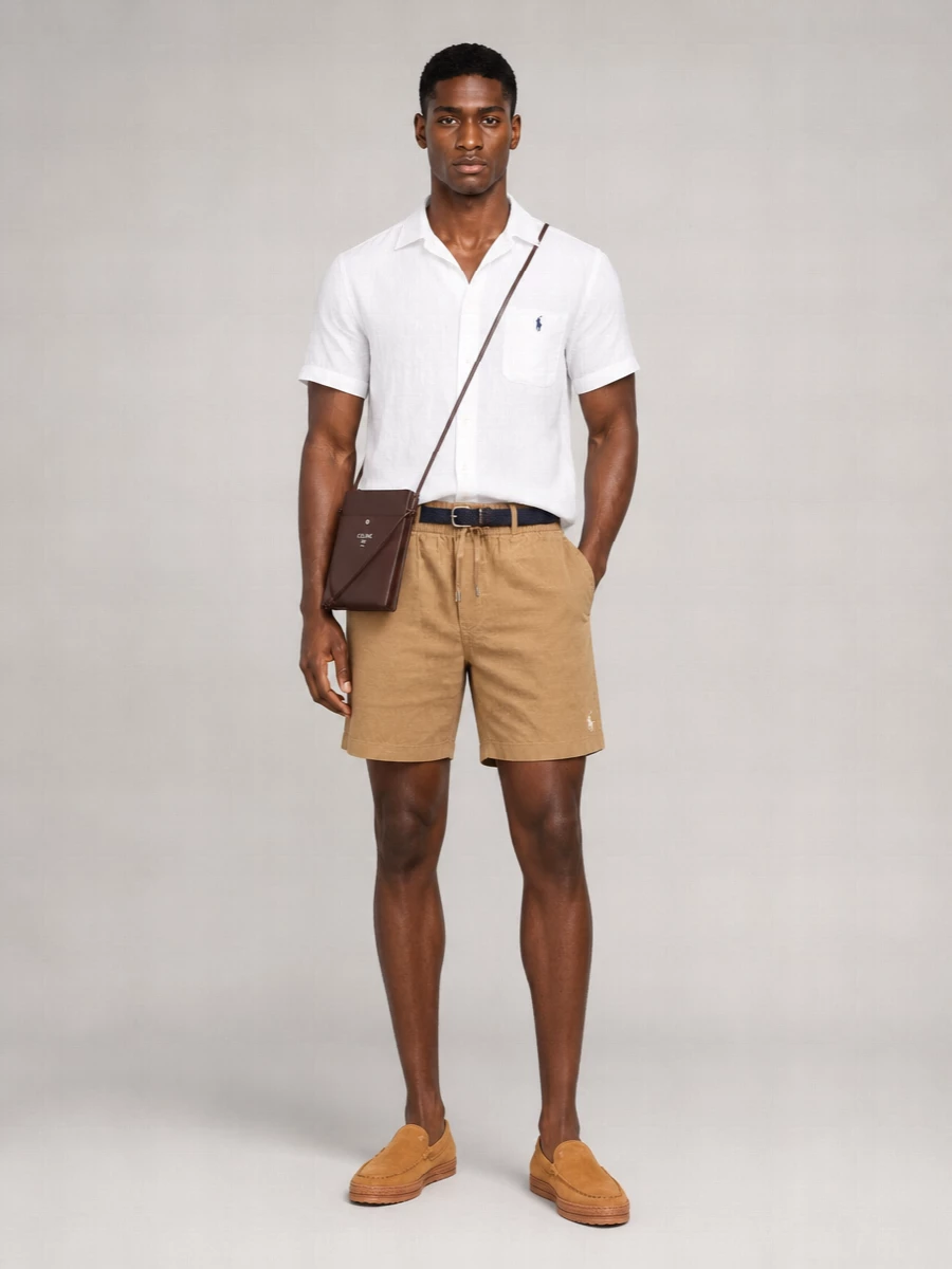 Polo Ralph Lauren Linen Chino Shorts
