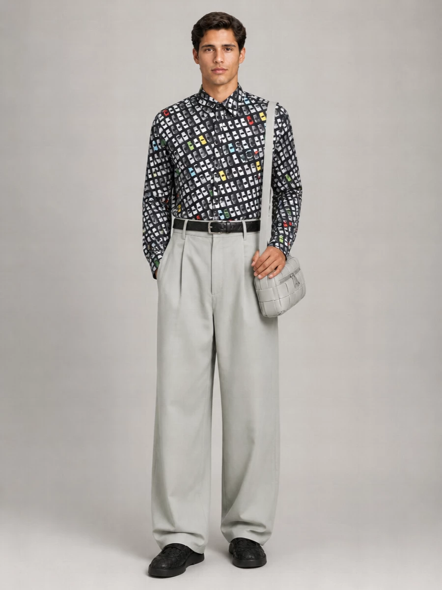 Bottega Veneta Textile Slip-On Sneakers