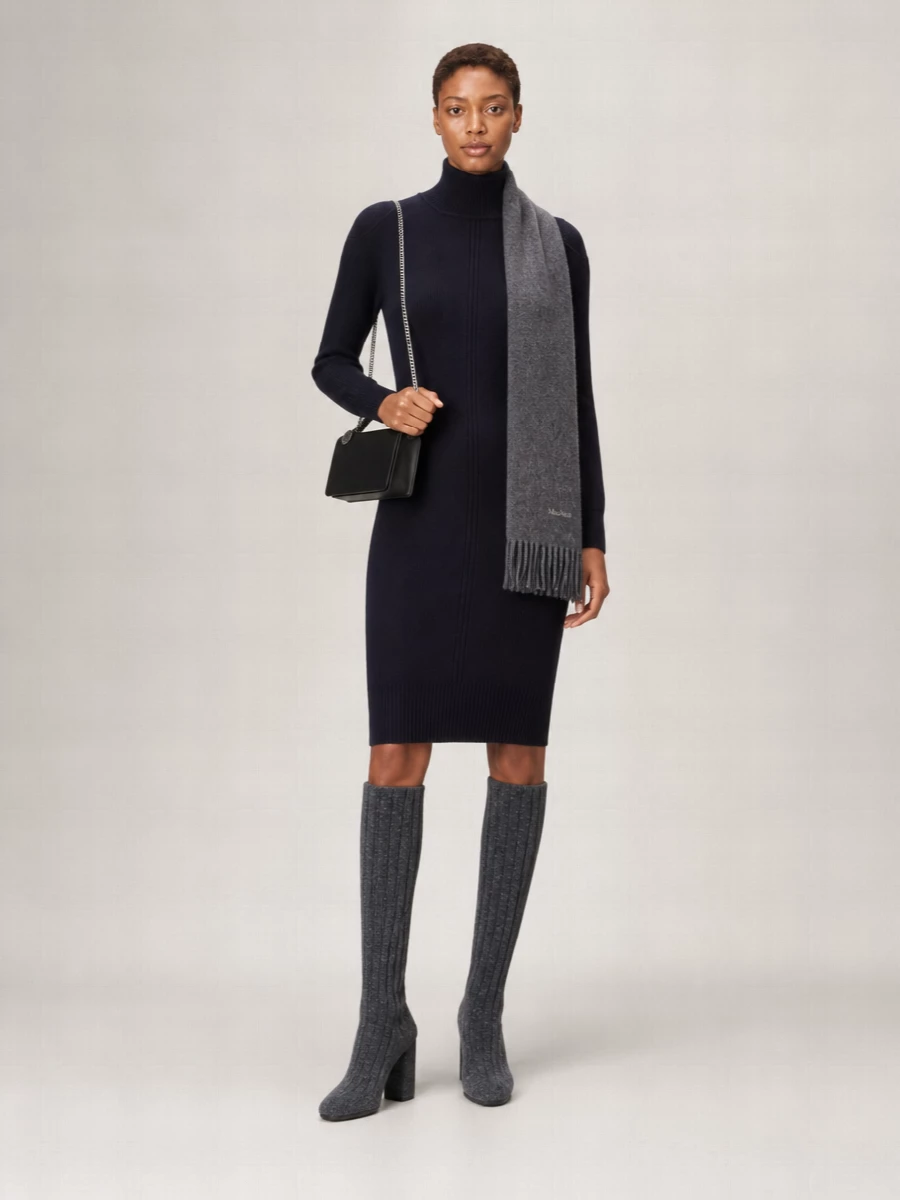 Stella Mccartney Wool Knit Knee-Length Dress