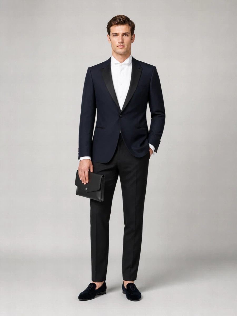 Emporio Armani Virgin Wool Suit Jacket
