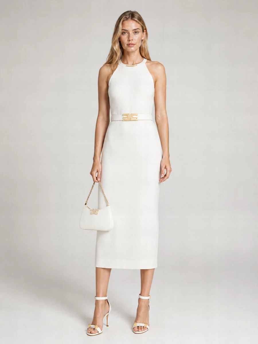 Elisabetta Franchi Midi Dress