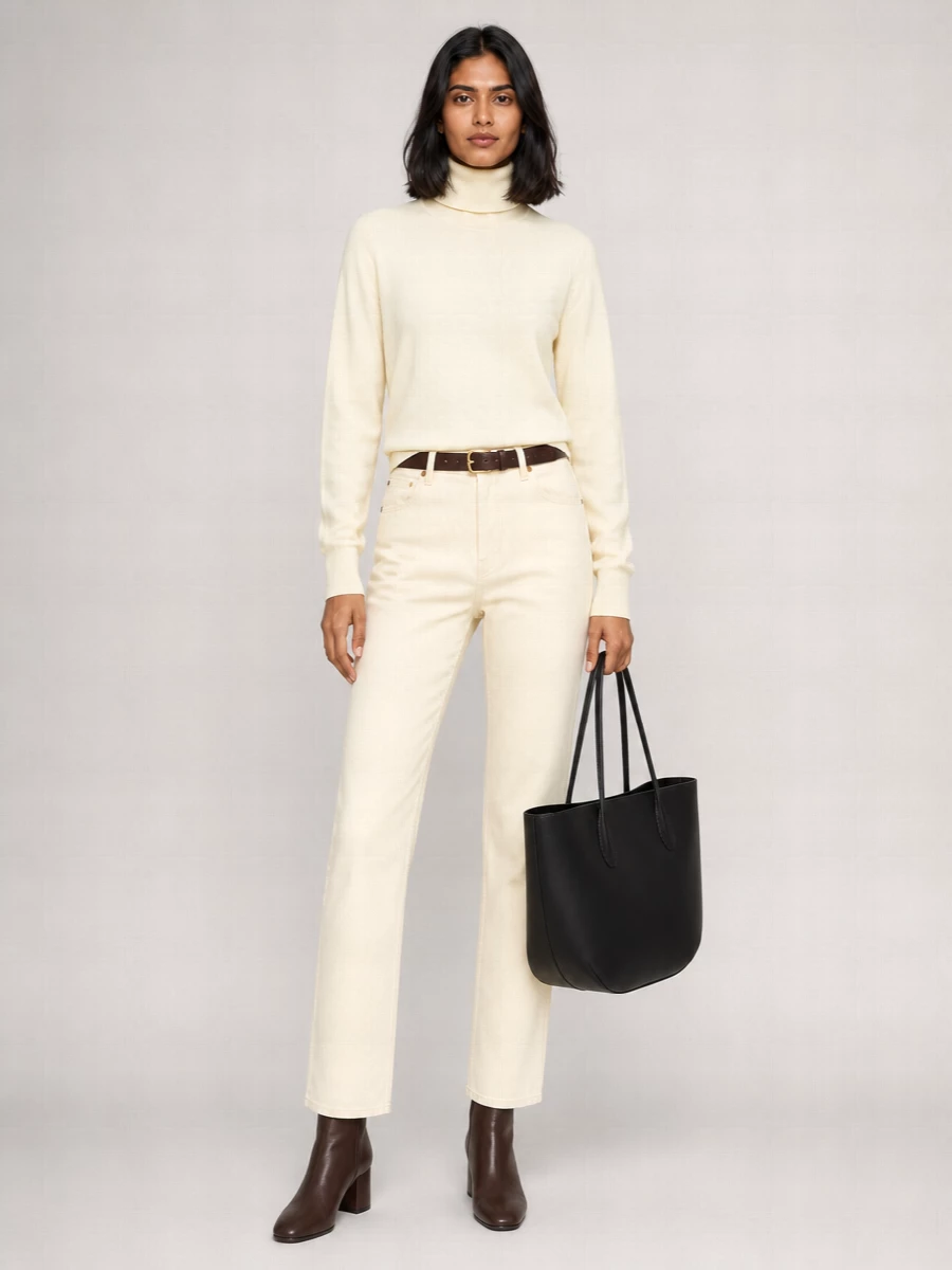 The Row Denim Straight-Leg Jeans