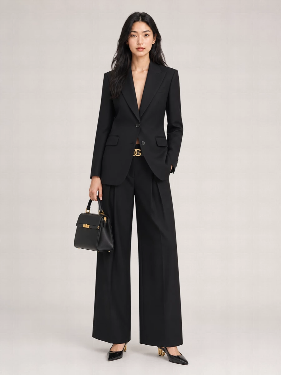 Dolce&Gabbana Cotton Wide-Leg Jeans