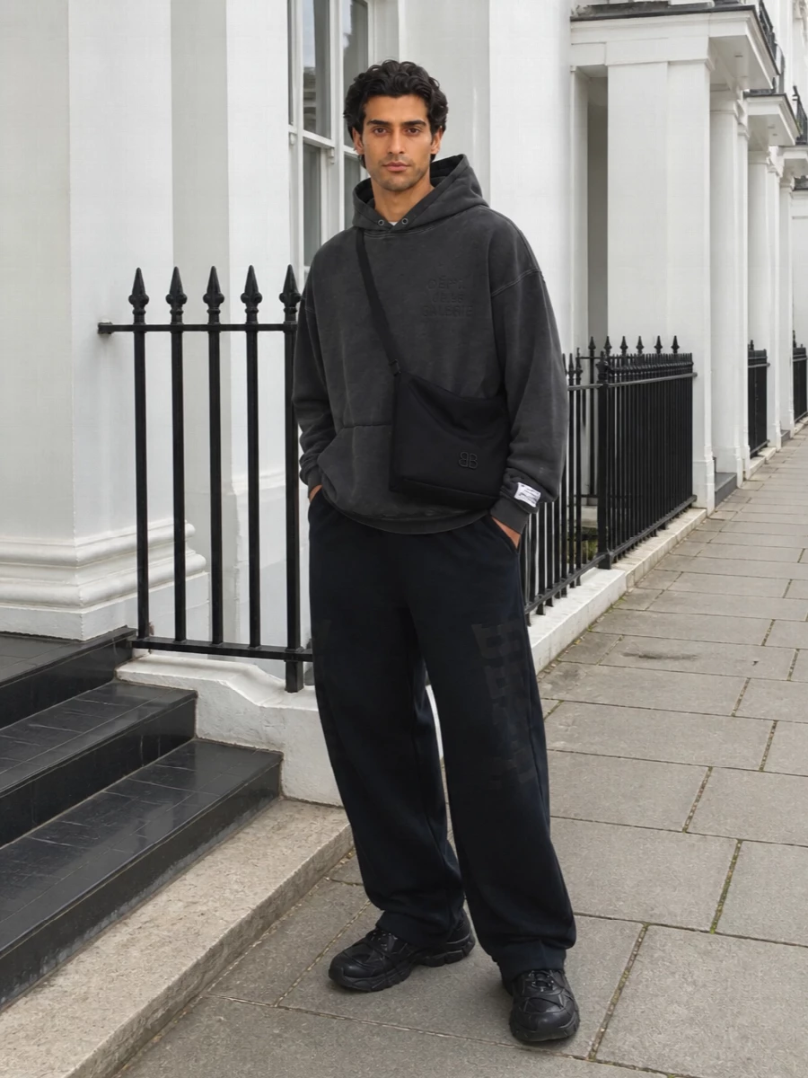 Gallery dept track pants balenciaga chunky sneakers
