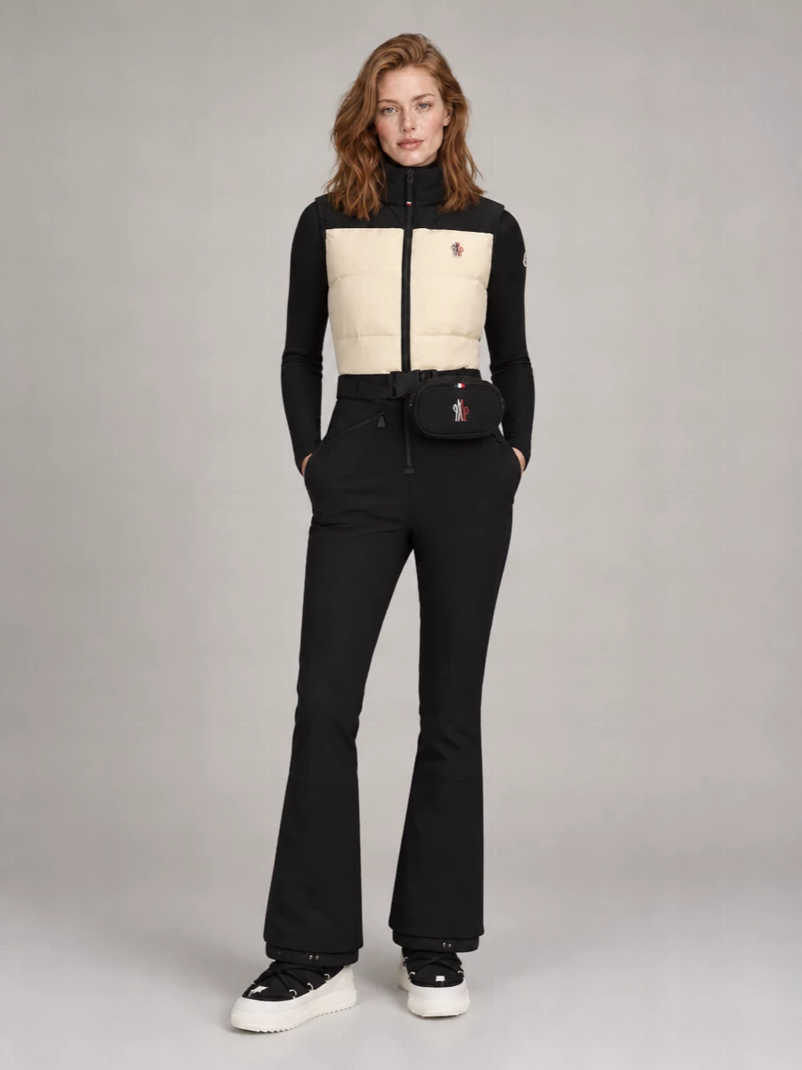 Moncler Grenoble two-tone ski suit