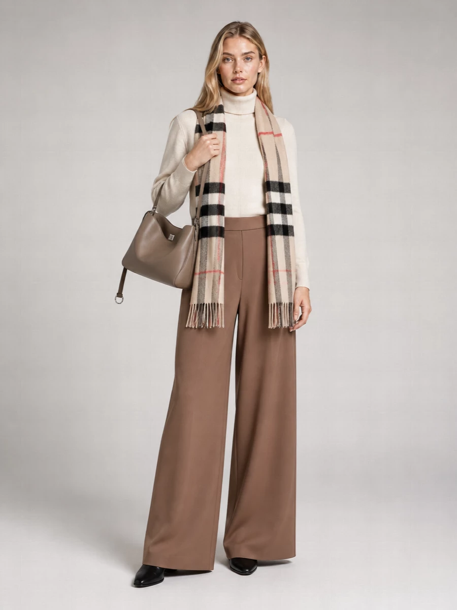 Max Mara Cashmere High Neck Relaxed Fit Sweater