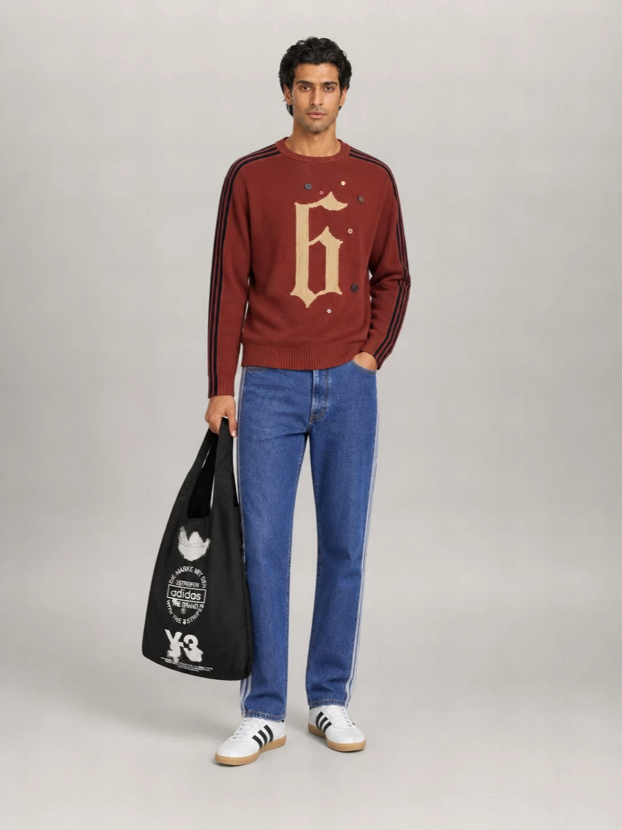 Adidas Originals Cotton Crewneck Jumper