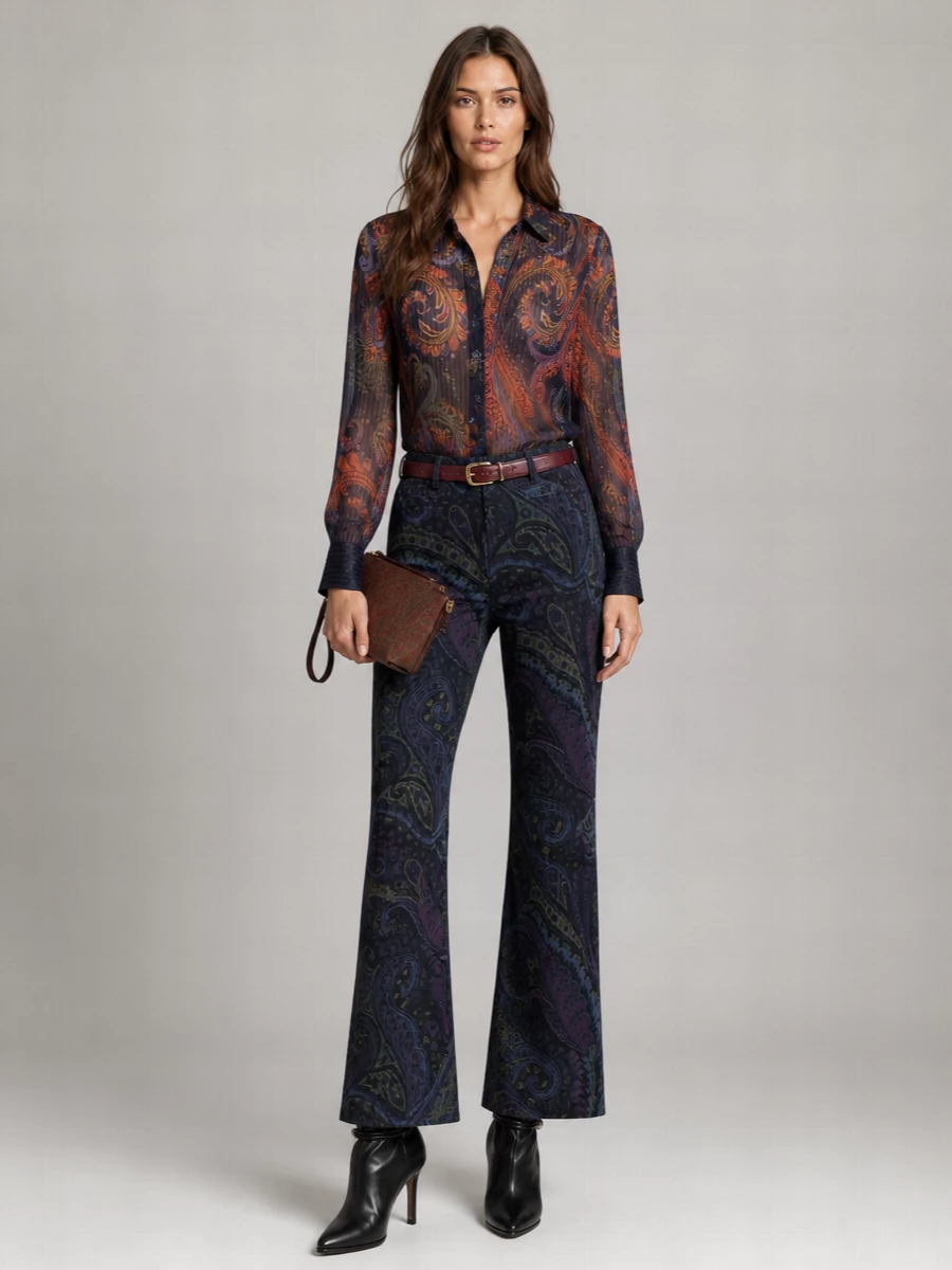 Etro Paisley Print Shirt
