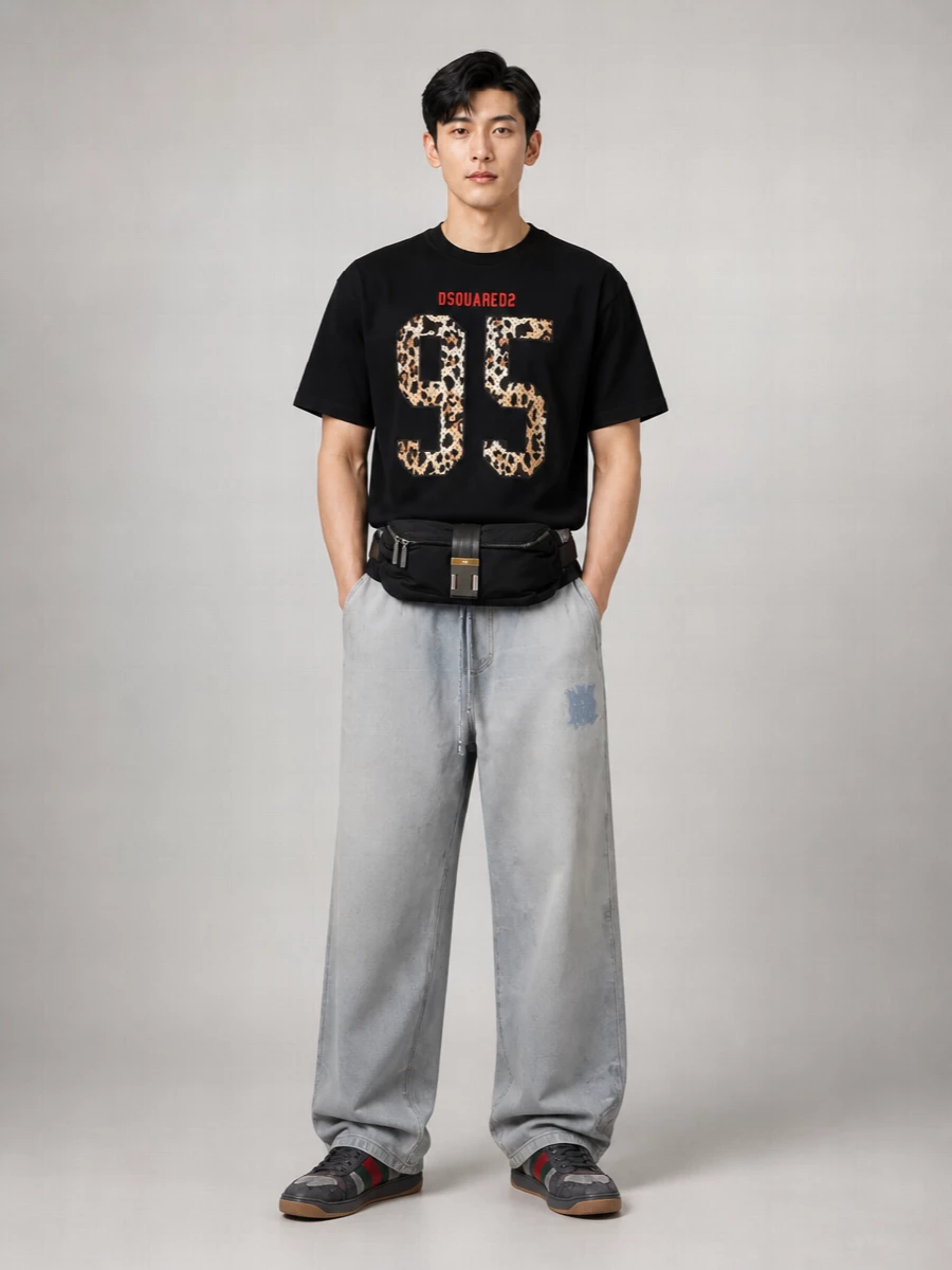 Gucci Gg Fabric Low-Top Sneakers