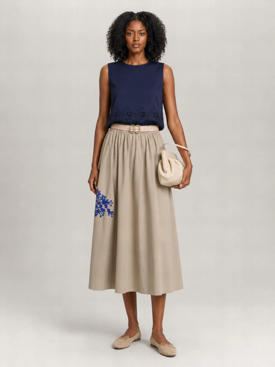 Aeyde Suede Leather Ballerina Shoes