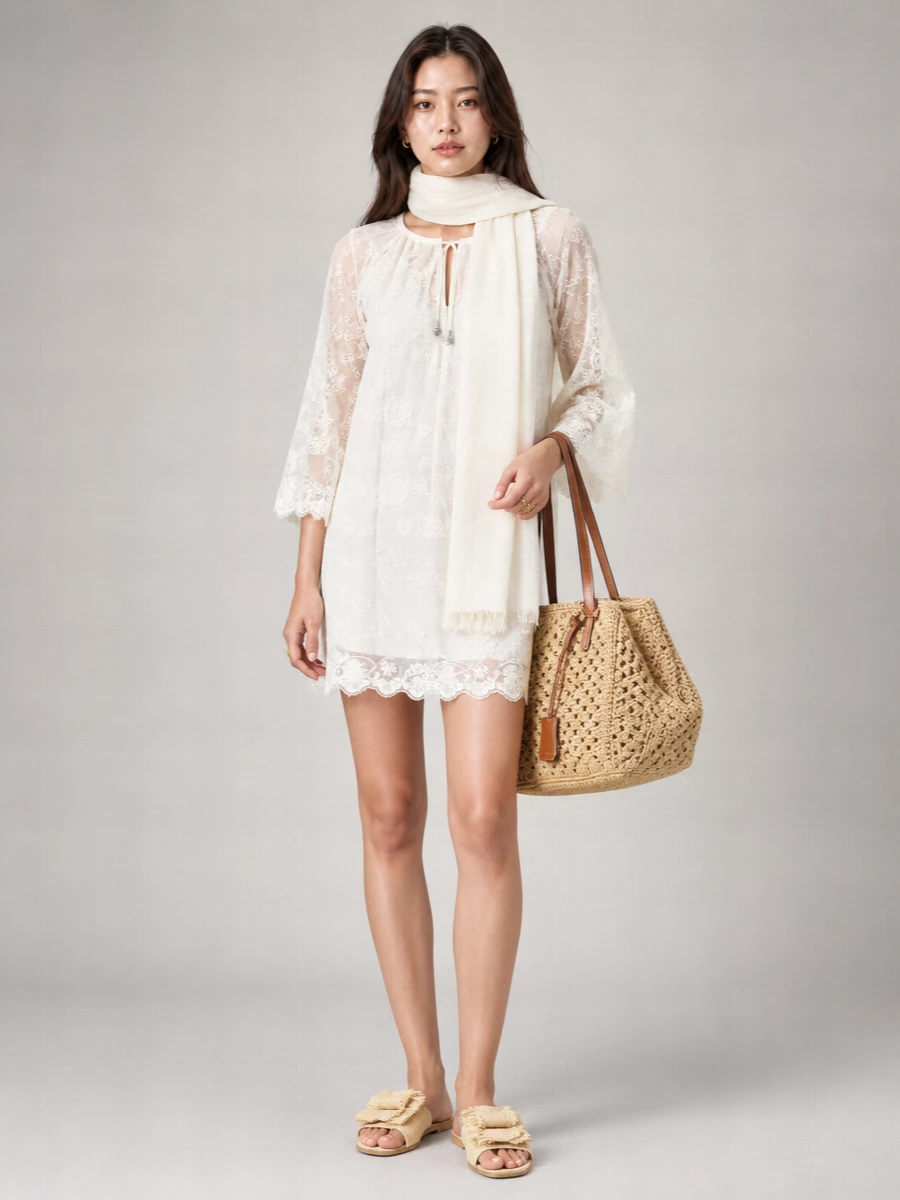 Michael Kors Cotton Beach Cover-Up