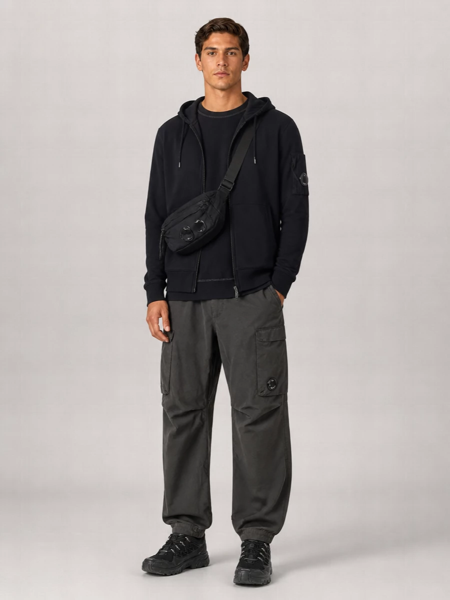 C.p. Company Cotton Zip Hoodie