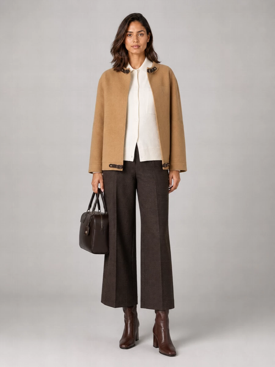 Max Mara Silk Cashmere Bomber Jacket