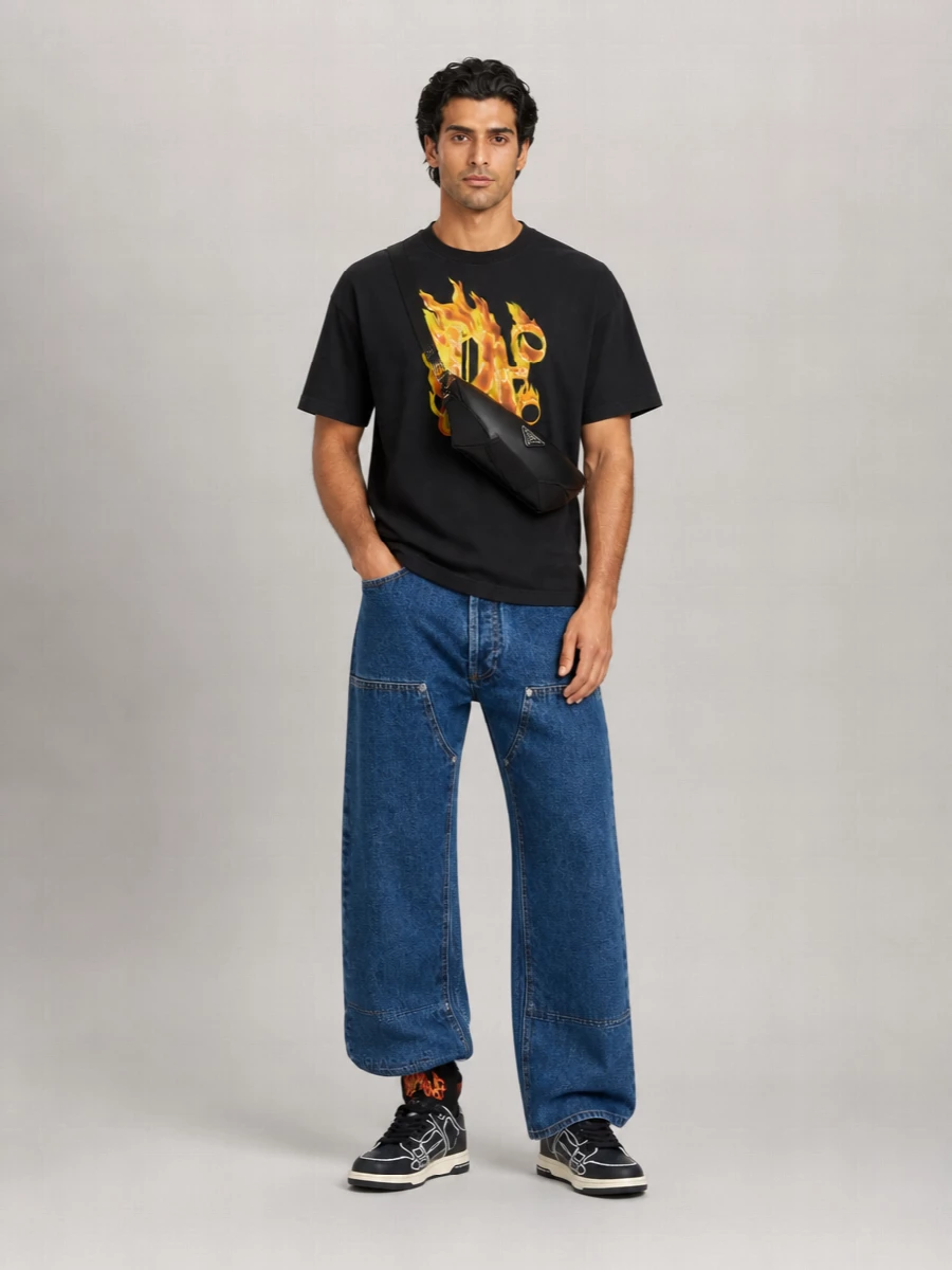 Amiri Leather Low-Top Sneakers