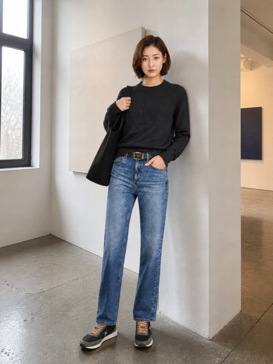 Calvin klein sweatshirt apc jeans outfit